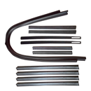 <tc>Complete Restoration Weatherstrip Rubber Seal Door Window Kit Fiat 127</tc>