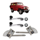 Kit Máquina Manivela Roseta Vidro Toyota Bandeirante 58 A 81