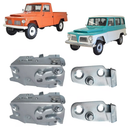 <transcy>Door Latch Lock Striker Kit Ford F75 Rural Jeep Willys Truck Wagon</transcy>