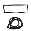 Kit Borracha Porta Parabrisa Canaleta Vento Rural Willys