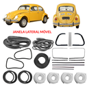 <transcy>Complete Weatherstrip Rubber Seal Restoration Kit Doors Window Hood Trunk VW Beetle 1978 to 1996</transcy>