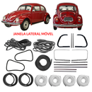 <transcy>Complete Weatherstrip Rubber Seal Restoration Kit Doors Window Hood Trunk VW Beetle 1971 to 1977</transcy>