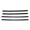 Kit Canaleta Pestana Externa Interna Vidro Opala 2p 85 A 92