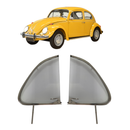<transcy>2 Vent Window Frame Glass Latch Complete VW Beetle 1971 to 1996</transcy>