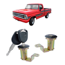 <transcy>Door Cylinder With Keys Pair Ford F100</transcy>