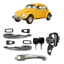<transcy>Door Hood Decklid Engine External Handle Kit VW Beetle 1977 to 1996</transcy>
