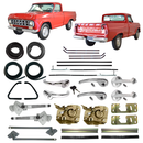 <transcy>Complete Restoration Kit Door and Window Weatherstrip Rubber Seal Door Handle Latch Lock Window Regulator A10 C10 D10 GM Series 1979 to 1984</transcy>