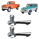 <transcy>Window Crank Handle Pair Ford F75 Rural Willys Jeep Station Wagon</transcy>
