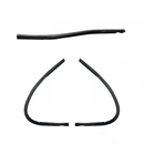 Kit Borracha Porta Parabrisa Canaleta Vento Rural Willys