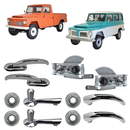 <transcy>Door Handle and Window Regulator Crank Handle Kit Ford F75 Rural Jeep Willys</transcy>