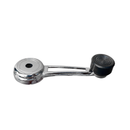 Kit Manivela Vidro Metal Cromada Corcel 1 Belina 1 Maverick