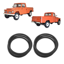 <transcy>Windshield and Rear Window Weatherstrip Rubber Seal Kit Ford F75 Willys Jeep </transcy>