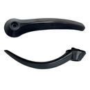Kit Maçaneta Porta Dianteira Lateral Kombi Clipper Preta