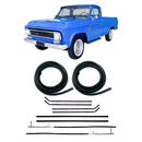 <transcy>Door and Window Run Channel Beltline Weatherstrip Seal Kit A10 C10 D10 GM Series</transcy>
