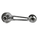 Par Manivela Vidro Metal Cromado F100 F1000 F4000 F350 72/92