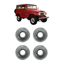 Kit Moldura Roseta Maçaneta Manivela Toyota Bandeirante