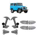 <transcy>Hood Latch Lock And Hinge Kit Toyota Land Cruiser 40 Series FJ40 FJ45 BJ40</transcy>