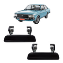 Par Maçaneta Externa Porta Corcel Belina 2 Del Rey 2 Portas