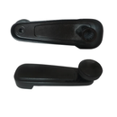 <transcy>Window Crank Handle Pair Opel Commodore Caravan Monza Ascona GM A20 D20 D40 Black Metal</transcy>