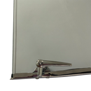 <transcy>2 Vent Window Frame Glass Latch Complete VW Beetle 1959 to 1970</transcy>