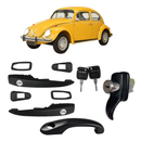 <transcy>Door Hood Decklid Engine Handle with Keys Kit VW Beetle 1977 to 1996</transcy>