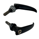 Kit Maçaneta Porta Dianteira Lateral Kombi Clipper Preta