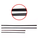Kit Borracha Porta Parabrisa Canaleta Vento Rural Willys
