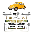 <transcy>Complete Restoration Kit Door Hood DeckLid Engine Handle Latch Lock Cylinder Keys Manual Window Regulator VW Beetle 1978 to 1996</transcy>