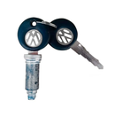 <transcy>Door Lock Cylinder With Keys VW Beetle Passat Gol Saveiro Voyage</transcy>
