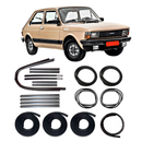 <tc>Complete Restoration Weatherstrip Rubber Seal Door Window Kit Fiat 127</tc>