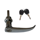 Kit Fechadura Vareta Maçaneta Porta Meio Lateral Kombi 75/97