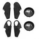 Kit Capa Lateral Banco Manopla Fusca Itamar 1993 A 96 Preto