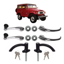 Kit Maçaneta Manivela Roseta Toyota Bandeirante 1958 A 1982