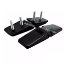 4 Dobradiça Tampa Motor Baú Furgão Van Puma Buggy Gurgel