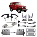 Kit Maçaneta Fechadura Porta Máquin Vidro Toyota Bandeirante