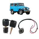 <transcy>Ignition and Starter Cylinder With Keys And Electric Switch Toyota Land Cruiser 40 Series FJ40 FJ45 BJ40</transcy>