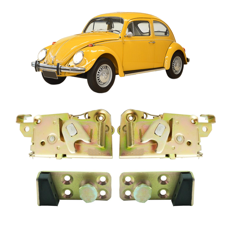 <transcy>Door Latch Lock With Striker Kit VW Beetle 1978 to 1996 Brasilia Variant </transcy>