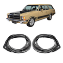 <transcy>Door Weatherstrip Rubber Seal Pair Opel Rekord C Caravan </transcy>
