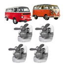 Conjunto Kit Presilha Fixadora Banco Central Kombi 54 À 96