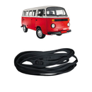 Par Borracha Porta Dianteira Kombi Clipper 1975 A 1997