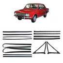 Kit Canaleta Pestana Quebra Vento Vidro Corcel 1 69 A 77