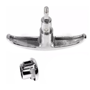 Kit Maçaneta Fechadura Porta Mala Tampa Traseira Kombi 75/97