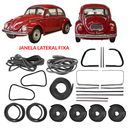 Kit Borracha Porta Mala Canaleta Parabrisa Galão Fusca 71/77