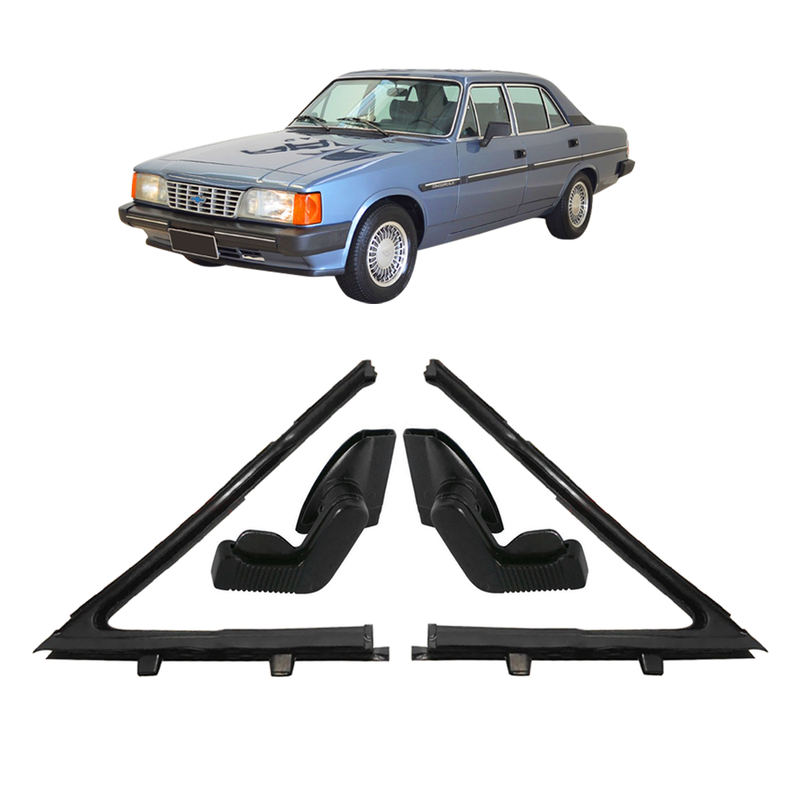 <transcy>Vent Window Latch Weatherstrip Rubber Seal Opel Commodore 1986 to 1990</transcy>