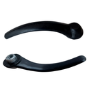 Par Maçaneta Interna Roseta Porta Dianteira Kombi 57 A 96