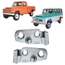 <transcy>Door Latch Lock Striker Pair Ford F75 Rural Willys Jeep Station Wagon</transcy>