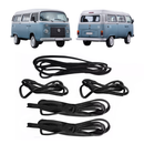Kit Borracha Porta Diant Correr Tras Motor Kombi Carat 97/13