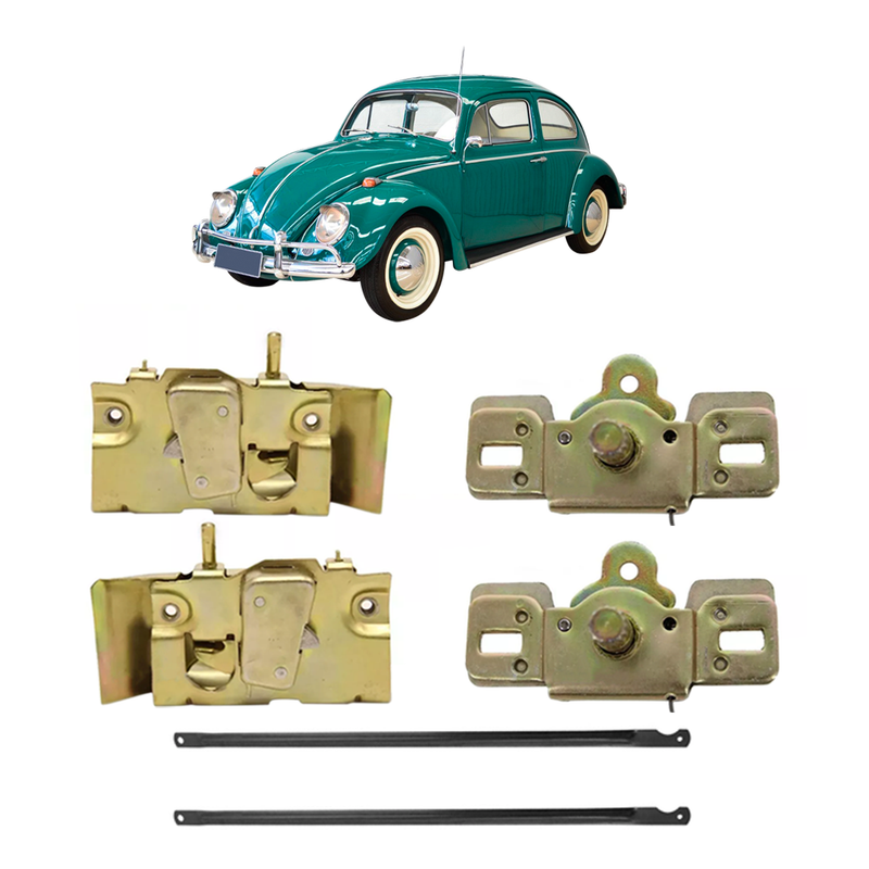 <transcy>Door Latch Lock with Cable Kit VW Beetle 1959 to 1977</transcy>