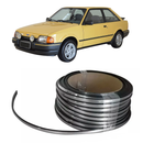 Friso Cromado Borracha Parabrisa Vigia Escort 83 A 92 Hobby