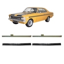 <transcy>Window Regulator Sash with Rubber Kit Opel Commodore Rekord C 2 Door</transcy>
